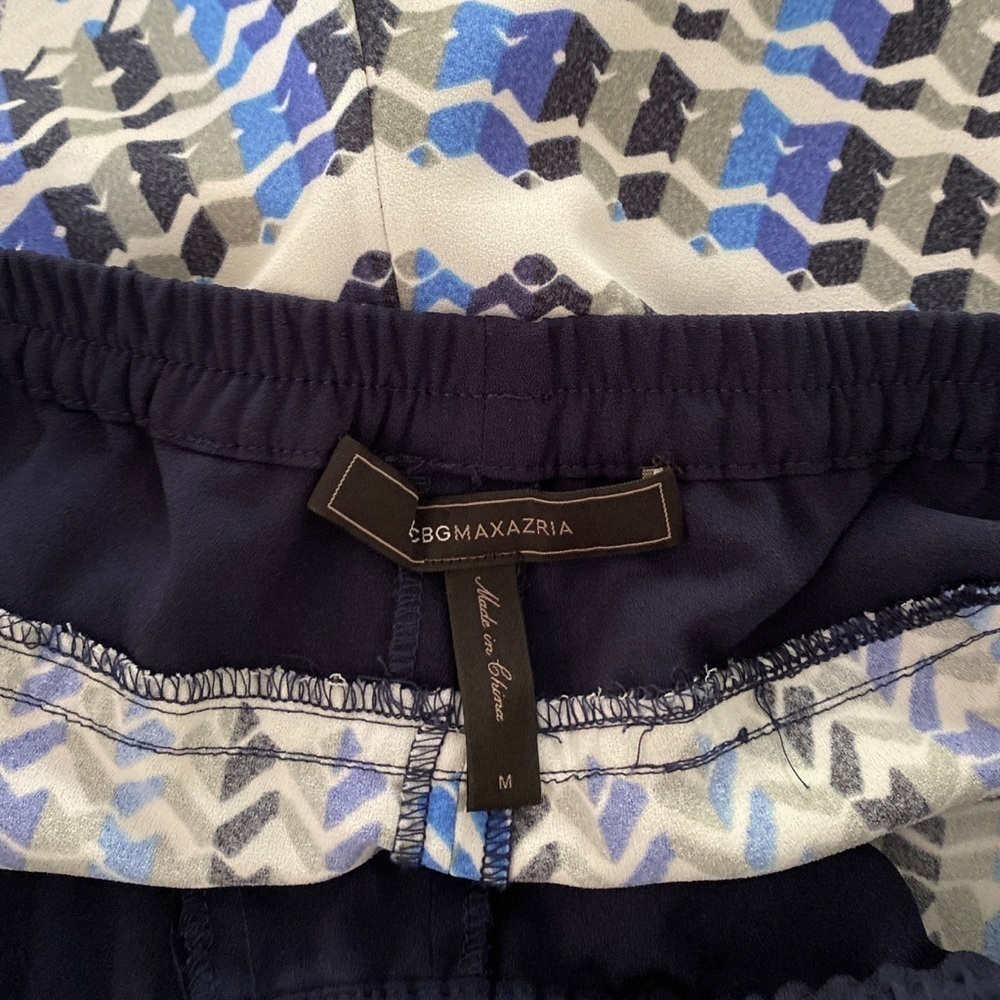 Bcbgmaxazria Multicolor Pattern Teagan Woven Short - image 3